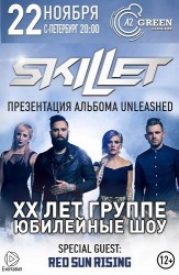 SKILLET | UNLEASHED TOUR 2016  -!